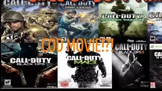 Should There be a COD Movie? @Treyarch @InfinityWard @Activison