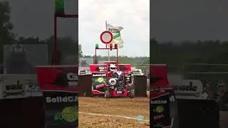 Unlimited Minipuller: 'Ghost Buster 5' beim Tractor Pulling Holzheim 2025