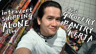 AEON BIG GROCERY SHOPPING VLOG EDISI PANTRY KERJA | THE MOST REALISTIC GROCERY SHOPPING VLOG EVER !