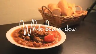 Tunisian Loubia (white bean stew) recipe step by step