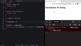 Write Your First Test in JavaScript