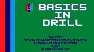 Basics in Drill || NCC B & C Certificate Exam