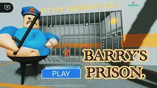 BARRY’S PRISON RUN | ROBLOX obby FULL GAMEPLAY on easy mode