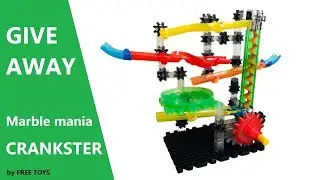 Learning Journey_STEM_Techno Gear Marble Mania CRANKSTER 2.0 w/ marble lifter & colourful tracks!