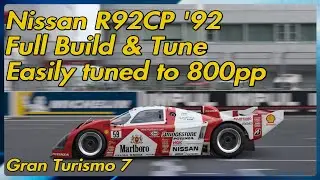 Nissan R92CP '92 Full Build & Tune!