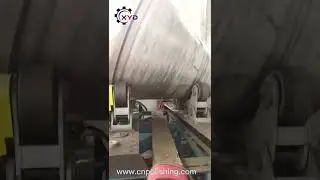 Cone buffing and grinding and polishing machine