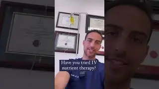 If you&rsquo;re in San Diego and want to try IV therapy call our office at 858 201 3171.  #shorts