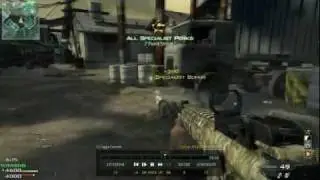 CoD MW3 - Longest Killstreak with Specialist Strike Package on Carbon [1080p HD]