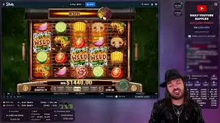 Roshtein: The eng&aring;ngsgrill is paying (Sizzling Spins)