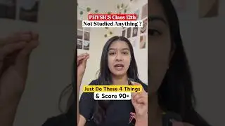 Didn&rsquo;t Study Physics? Pass in 3 Days 😳Class 12 2026 Board Exam