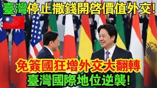 賴清德神操作！價值外交取代金錢外交！賴清德上臺後徹底不買朋友，邦交國持續縮水，國際朋友反而主動貼上來，臺灣護照成全球最強通行證！#taiwan #news #大熱門 #台湾 #台灣