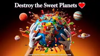 Destroy the Sweet Planets 🌍🍭 | Candy Shatter ASMR