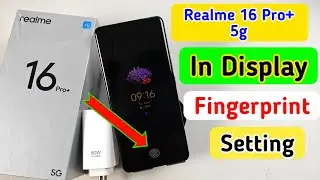 Realme 16 pro plus 5g in display fingerprint /Realme 16 pro plus fingerprint screen lock/fingerprint