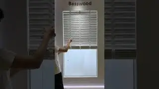 Basswood Blinds Solid wood Blidns Good product sharing #blinds