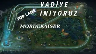 Vadide ilk g&uuml;n. Mordekaiser aşırı g&uuml;&ccedil;l&uuml; #wildrift 
