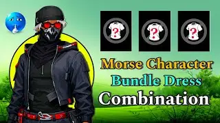 Free Fire New Morse Character Bundle Dress Combination || Best No Top-Up Dress Combination 2026