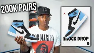 SHOCK DROP! Jordan 1 UNC Toe SHOCK Drop Tomorrow // Over 200K Pairs Loaded *WATCH NOW*