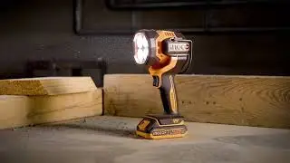 LAMPARA PORTATIL 20V INGCO MODELO CWLI2088 - LED 22.5W 800-2000 LUMENS