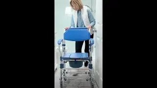 Versatile All in One Mobility Solution   Wheel Chair, Shower Chair, Toilet Bar, Commode
