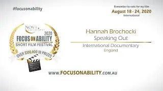 Hannah Brochocki - Speaking Out