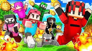 ALLE YOUTUBER NUR EIN LEBEN in Minecraft ⚔️💀 | Youtuber Hardcore Insel #1