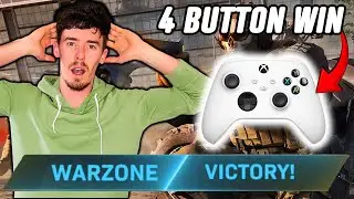 WINNING A GAME OF WARZONE WITH 4 BUTTONS