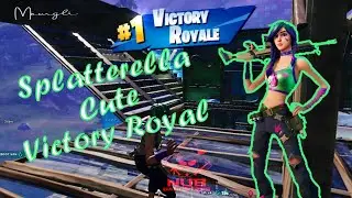 Splaterella Cute | Victory Royale | Fortnite | Gameplay