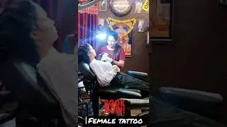 FEMALE TATTOO ARTIST 🪬IN BHOPAL #femaletattooartist #trendingshorts #bhopalartist #shorts #bhopal