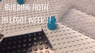 Building Hoth In Lego | Week 1 | Getting Started + Building Forms...