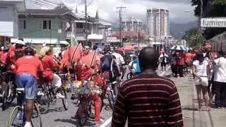 Walking Tragarete Road on Independence Day in Trinidad and Tobago 2013 20130831 144806