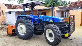 New Holland 7500 75hp 4wd Tractor Full review | Price mileage and features | Part - 01