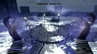 Elder Scrolls V  Skyrim - Conjuration ritual spell (No commentary)