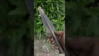 Casting Spartan Spear out of Bronze #shorts