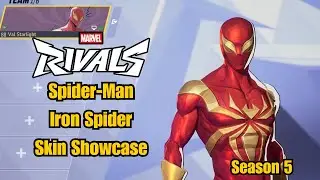 Spider-Man | Iron Spider Event Skin Showcase | Marvel Rivals Gameplay Season 5