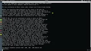 18 Extract Domain Registration Information Whois