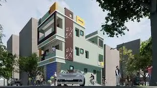 #SHORTS -ANIMATION- RESIDENCE FOR Mr.ANBARASAN AT CHENNAI