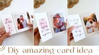 DIY Viral Photo Flip Love Card 💕 | Amazing Handmade Romantic Card Idea That Will Melt Hearts