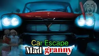 Mad Granny car escape full gameplay in easy mode || granny play #tallentgaurab #madgranny #granny 