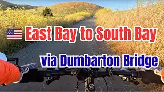 🇺🇸 Cycling from SF East Bay to South Bay via Dumbarton Bridge
