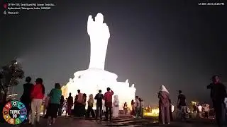 Buddha statue at tank bund, Hyderabad 