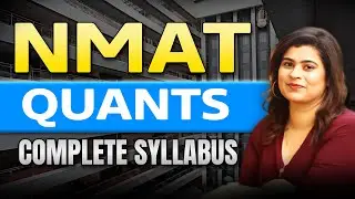 NMAT Quants Syllabus Breakdown | Important NMAT Quants Topics | MBA #quantitativeaptitude #nmims
