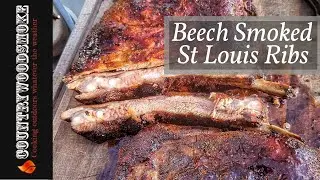 St Louis ribs in Borniak Smoker 150