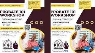 Probate Workshop | Durham County NC | Estate Pro Service, LLC