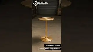 Gold Finish Metal Furniture | khapitar  #goldPVD #PVDCoating #MetalFurniture #SS304Furniture #masoom