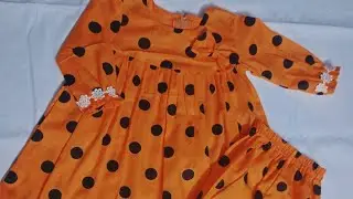 বেবি frock - সেলোয়ার, কাটিং এবং সেলাই  #sewing #baby #frock 