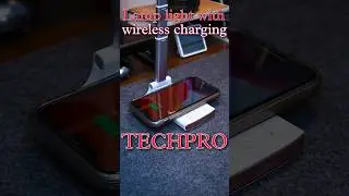 Lamp light with wireless charging 🔋⚡ Amazing gadgets #shorts #wirelesscharger #lamplight #tech