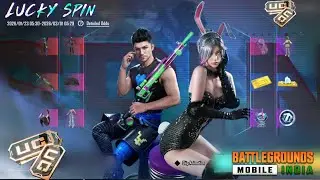 NEW LUCKY SPIN CRATE OPENING BGMI | 