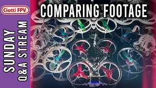 Comparing TONS of 1s & 2s Analog & HD Flight Footage - #6Batteries - Q&A