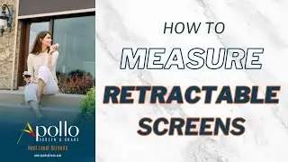 How to Measure Correctly For a Retractable Screen Door #howto #retractablescreens #construction
