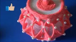 How to Make Plastic Canvas Basket in Simple Way | make basket from plastic canvas | canvas basket